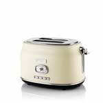 Westinghouse Retro Broodrooster - 2 Sleuven Broodrooster - Wit