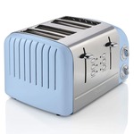 Swan 4 Sneden Retro Broodrooster - Blauw