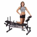 Gorilla Sports Buikspierbank - Fitnessbank - Opklapbaar - Belastbaar tot 100 kg