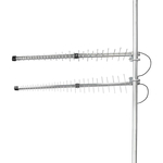 Buitenantenne voor de ontvangst van FM radio