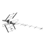 Schwaiger DTA4000 Actieve DVB-T/T2 platte antenne Buiten Versterking: 36 dB Wit