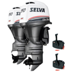 Allpa Selva Buitenboordmotor 2x Killer Whale 150EFI-16V 2x 150pk