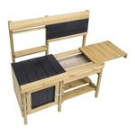 Lariks/Douglas Overkapping Oslo XL type 2 blank 678x430 cm