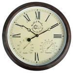 Buitenklok met thermometer en hygrometer ? 38 cm