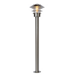 Lucide LAWFORD - Sokkellamp - LED - 1x6W 3000K - IP54 - Zwart