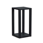 Artdelight Buitenlamp Kenton H 40 cm B 20 cm zwart
