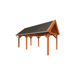 Buitenverblijf Verona 625x335 cm - Plat dak model rechts