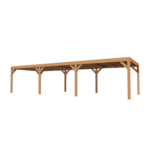 Buitenverblijf Cubique 700x250 cm- Plat dak- - YARD Outdoor