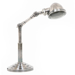 Clayre & Eef Tafellamp Giraf 39x30x85 cm Goudkleurig Kunststof Bureaulamp Goudkleurig Bureaulamp