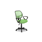 24designs Move Eco-1 Bureaustoel - Zwarte Stof - Zwarte Kruispoot Met Wielen