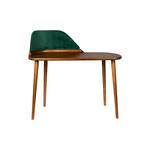 Bureau Homeworx zit/sta handmatig verstelbaar - zwart/wit - 75/118x160x80 cm - Leen Bakker