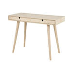 Bureau Homeworx zit/sta elektrisch verstelbaar - mangohout/zwart - 75/118x160x80 cm - Leen Bakker