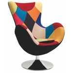 Fauteuil Butterfly in multicolor