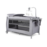 Cabino Campingbedje / Reisbed set Inclusief Comfortabel Matras 60x120cm Grijs
