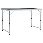 Nordfalk Inklapbare Campingtafel 56x34 cm