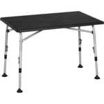 Campingtafel inklapbaar en verstelbaar aluminium 120 x 60 cm 4 stoelen