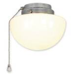 CasaFan 1K BN KUGEL Lamp voor plafondventilator Opaalglas (glanzend)