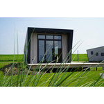 Gezellig 4 persoons chalet aan het IJsselmeer op een vakantiepark in Hindeloopen