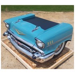 1957 Chevrolet Bel-Air Bureau Turquoise - Gemaakt Van Een Echte Auto