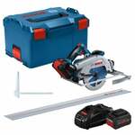 Bosch Blauw GKS 55+ GCE cirkelzaag | met 1600mm geleiderail | in L-Boxx - 0601682103