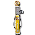 Wayne 615 White Rose Gasoline 10 Gallon Benzinepomp - Geel - Reproductie