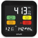CO2 Meter met NDIR sensor - met luchtvochtigheidsmeter Alecto Wit