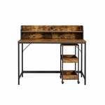 vidaXL Computerbureau in antieke stijl met lade 90x50x76,5 cm groen