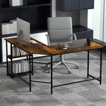 vidaXL Computerbureau 110x60x73 cm spaanplaat wit