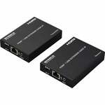 LINDY Cat.6 HDBaseT KVM Extender HDBaseT-extenderset (zender + ontvanger) HDMI, Infrarood, USB-A 2.0 Via netwerkkabel RJ45 150 m