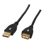 Super USB 3.0 Snelheid vrouwtje Type A naar mannetje Type B Adapter (blauw)