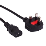 Grote UK-netsnoer kabel lengte: 1.5m
