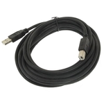 USB 2.0 Printer Extension AM to BM Cable Length: 5m