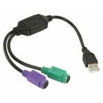 USB 2.0 naar PS/2 Adapter voor toetsenbord