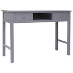 Bureau Stoer - computertafel - industrieel design - met opbergplanken - zwart
