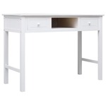 Bureau Stoer - computertafel - industrieel design - met opbergplanken - zwart