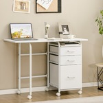 Hoekbureau - Computerbureau - Computertafel Bureau - Laptop Computer Hoek Meubel - Comuterneubel - Gamemeubel- Zwart