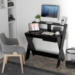 Hoekbureau - Computerbureau - Computertafel Bureau - Laptop Computer Hoek Meubel - Comuterneubel - Gamemeubel- Zwart