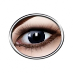 Verkleedaccessoires heks contactlenzen zwart