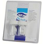 Verkleedaccessoires heks contactlenzen zwart