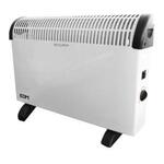 EDM Convectorkachel 2000W wit met thermostaat - 8676033