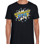 Beterschap opa cadeau shirt zwart voor heren - beterschap kado t-shirt