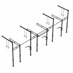 PTessentials Wall Mount Crossfit Rig V7