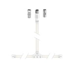 Glomex TV/FM/DAB antenne zwart RA304TV/BK