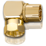 Oehlbach: Antenne AD-F 90 Adapter DAB+/DVB-T2 A - Goud
