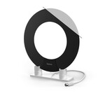Hama dvb-t/dvb-t2 kamerantenne performance 45 ring-design actief wit