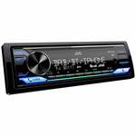 Autoradio met Bluetooth, CD Speler, DAB+ en FM Radio - USB - 1 DIN - Retro Zwart Chroom Design (RCD120DAB-BT-B)