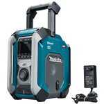Draagbare DAB-radio & Bluetooth-luidspreker C10 - Wit / Blauw