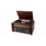 Muse MT-115DAB - Vintage muziekcenter met DAB+, radio, CD- platenspeler en Bluetooth