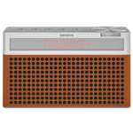 Geneva Touring / S+ oplaadbare portable hi-fi DAB+ en FM radio met Bluetooth zwart