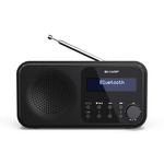 DAB radio - Audizio Monza - Stereo DAB+ en FM radio met Bluetooth - 50W - Zilver